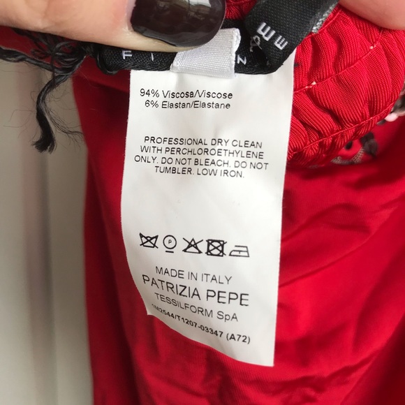 NWT Patrizia Pepe Red Sequinned Camisole ❤️ - Picture 6 of 7